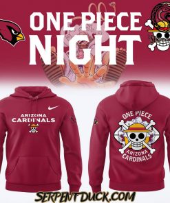 Arizona Cardinals X One Piece Hoodie