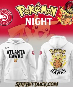 Atlanta Hawks x Pokemon Night Hoodie