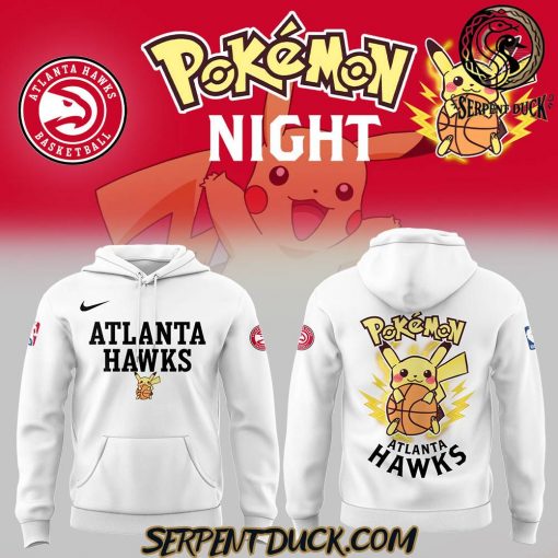 Atlanta Hawks x Pokemon Night Hoodie