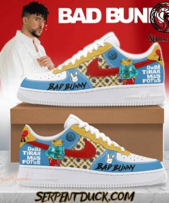 Bad Bunny Debi Tirar Mas Fotos Air Force 1 Shoes