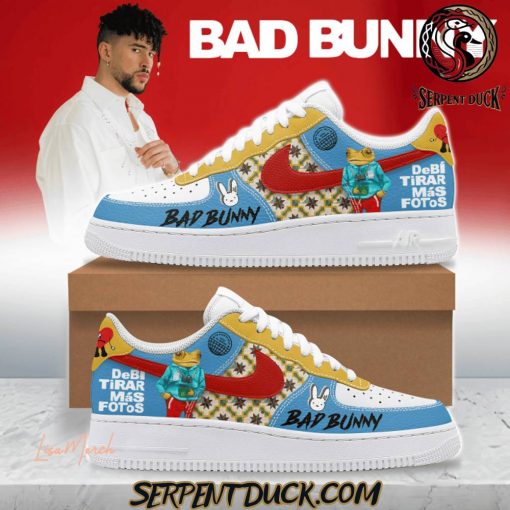 Bad Bunny Debi Tirar Mas Fotos Air Force 1 Shoes