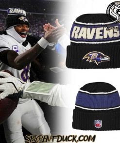 Baltimore Ravens NFL Beanie Hat