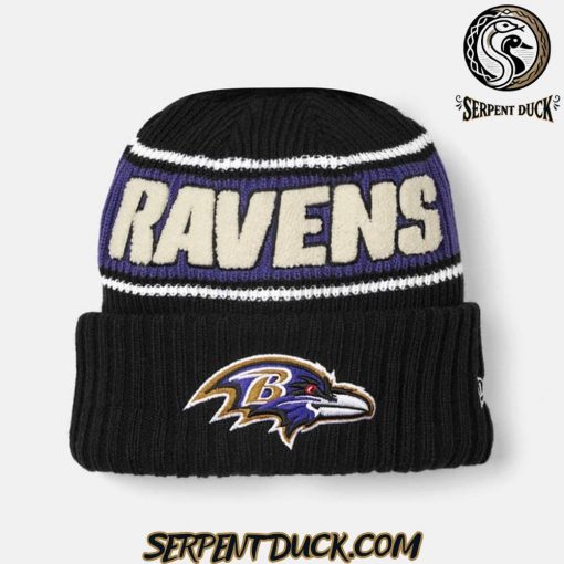 Baltimore Ravens NFL Beanie Hat