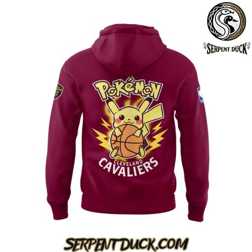 Cleveland Cavaliers x Pokemon Night Hoodie 2025