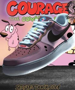 Courage the Cowardly Dog Air Force 1 Sneaker