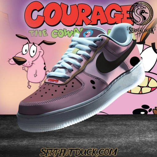 Courage the Cowardly Dog Air Force 1 Sneaker