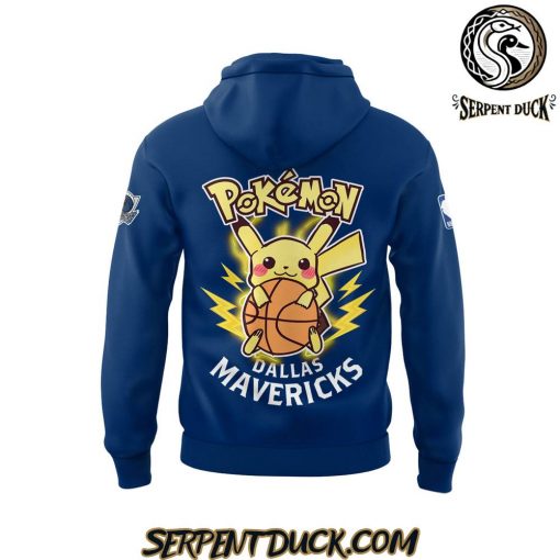 Dallas Mavericks x Pokemon Night Hoodie 2025