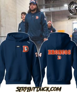 Denver Broncos Classic D Logo Navy Hoodie