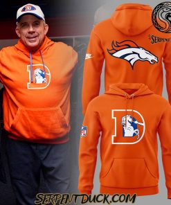 Denver Broncos Coach Sean Payton Throwback Orange Hoodie