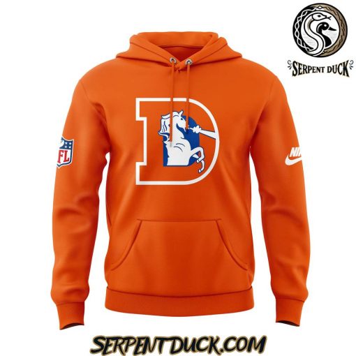 Denver Broncos Coach Sean Payton Throwback Orange Hoodie