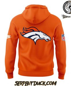 Denver Broncos Coach Sean Payton Throwback Orange Hoodie