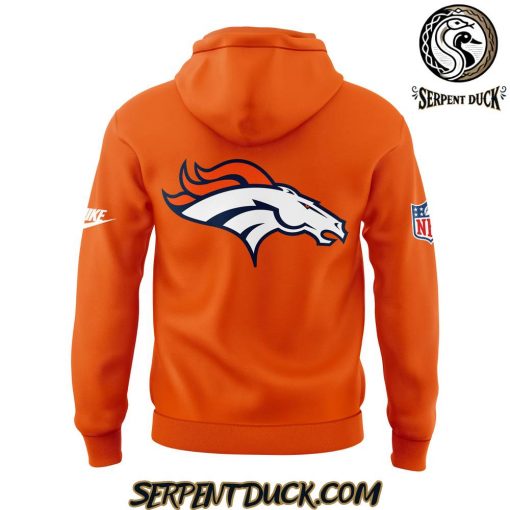 Denver Broncos Coach Sean Payton Throwback Orange Hoodie