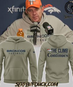 Denver Broncos The Climb Continues Hoodie