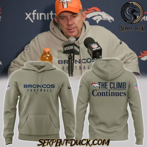 Denver Broncos The Climb Continues Hoodie