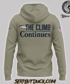 Denver Broncos The Climb Continues Hoodie