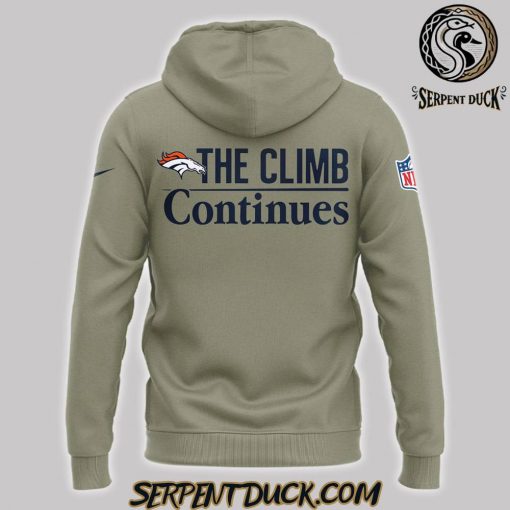 Denver Broncos The Climb Continues Hoodie