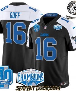 Detroit Lions 2024 NFC North Division Champions Limited Football Jersey