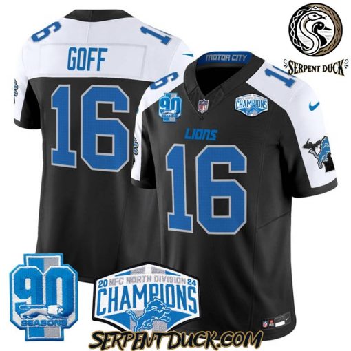 Detroit Lions 2024 NFC North Division Champions Limited Football Jersey