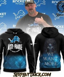 Detroit Lions Anti Fragile It Take More Hoodie