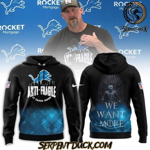 Detroit Lions Anti Fragile It Take More Hoodie