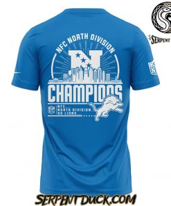 Detroit Lions NFC North Division Champions Limited Blue Shirt