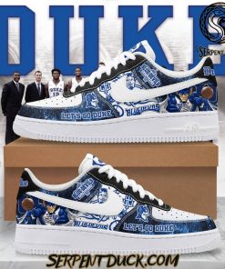 Duke Blue Devils Let’s Go Duke Air Force 1 Sneaker