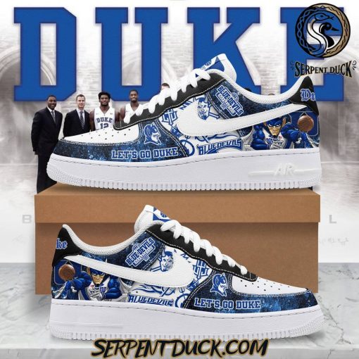 Duke Blue Devils Let’s Go Duke Air Force 1 Sneaker