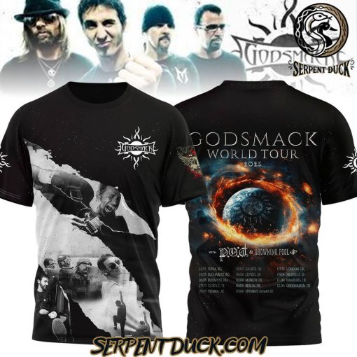 Godsmack World Tour 2025 T-Shirt