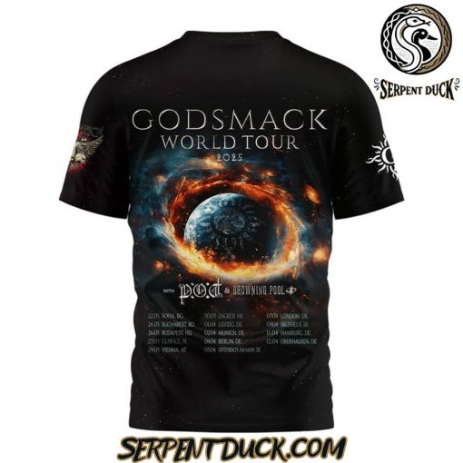 Godsmack World Tour 2025 T-Shirt