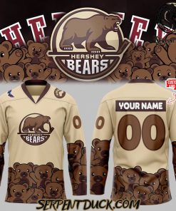 Hershey Bears Personalization Hockey Jersey