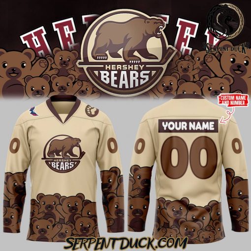 Hershey Bears Personalization Hockey Jersey