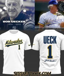 Honoring The Legend, Brewers icon & Baseball Hall of Famer Bob Uecker T-Shirt