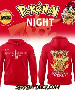 Houston Rockets x Pokemon Night Hoodie 2025