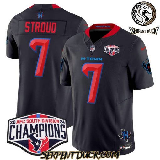 Houston Texans 2024 AFC South Division Champions Limited Football Jersey