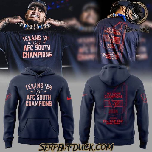 Houston Texans X ZILLA FATU PLAYOFF MERCH Hoodie