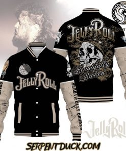 Jelly Roll Beautifully Broken Baseball Jacket