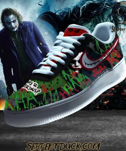 Joker Why So Serious Air Force 1 Sneaker