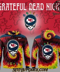 Kansas City Chiefs Grateful Dead Night Hoodie