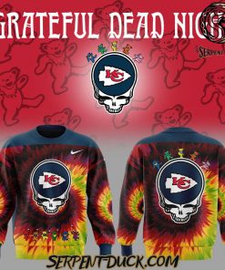 Kansas City Chiefs Grateful Dead Night Sweatshirt