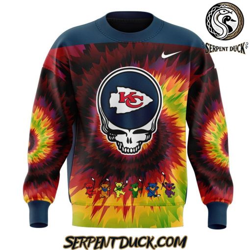 Kansas City Chiefs Grateful Dead Night Sweatshirt