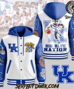 Kentucky Wildcats Big Blue Nation Baseball Jacket