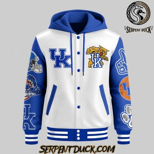 Kentucky Wildcats Big Blue Nation Baseball Jacket