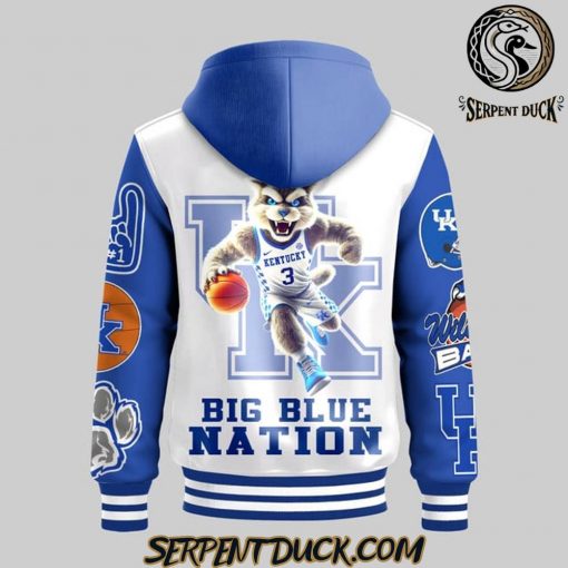 Kentucky Wildcats Big Blue Nation Baseball Jacket