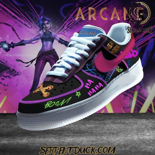 League of Legends Arcane Jinx Air Force 1 Sneaker