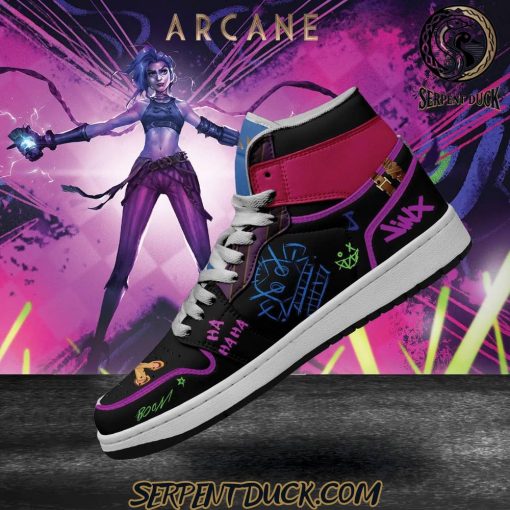 League of Legends Arcane Jinx Air Jordan 1 Sneaker