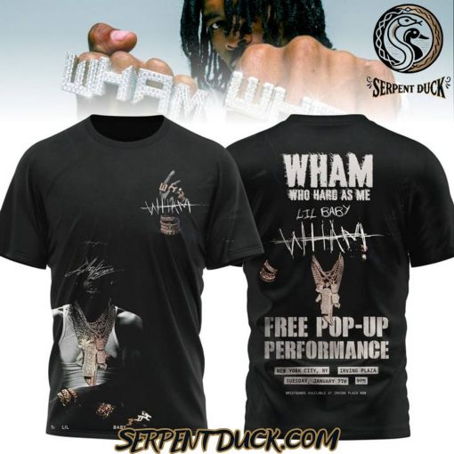 Lil Baby Wham Black T-Shirt