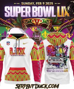 Limited Edition Super Bowl LIX New Orleans 2025 Hoodie