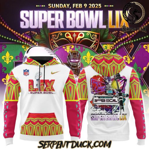 Limited Edition Super Bowl LIX New Orleans 2025 Hoodie