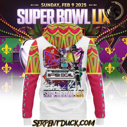 Limited Edition Super Bowl LIX New Orleans 2025 Hoodie