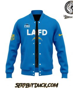 Los Angeles Chargers LAFD Baseball Jacket